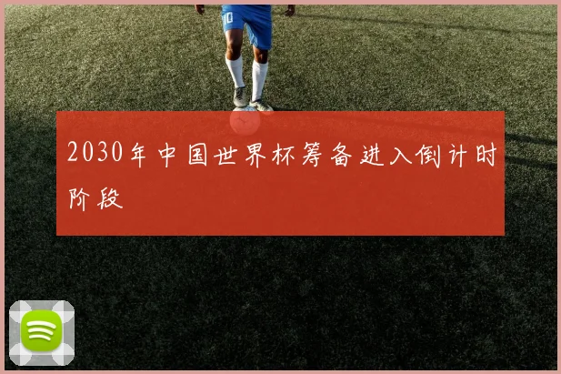 2030年中国世界杯筹备进入倒计时阶段