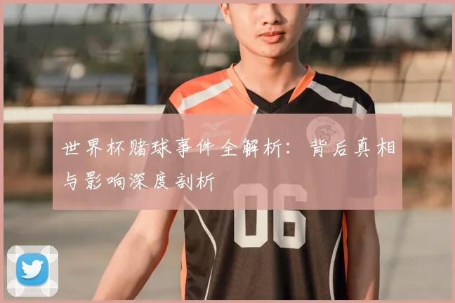 世界杯赌球事件全解析：背后真相与影响深度剖析
