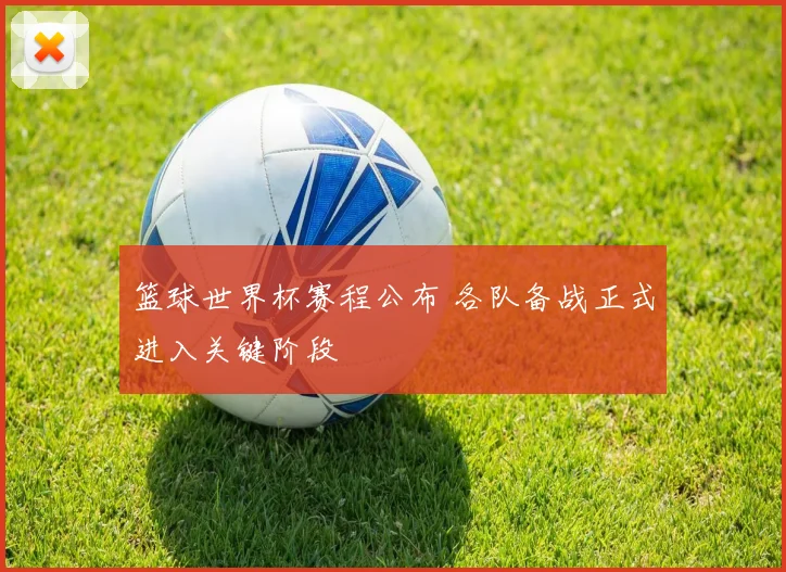 篮球世界杯赛程公布 各队备战正式进入关键阶段